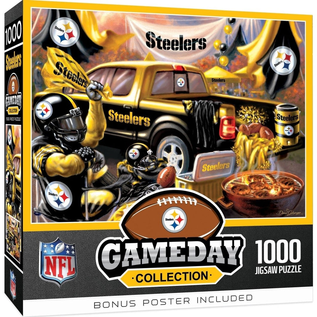 Pittsburgh Steelers - Gameday 1000 Piece Jigsaw Puzzle Image 1