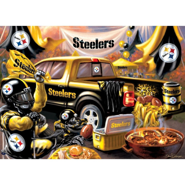 Pittsburgh Steelers - Gameday 1000 Piece Jigsaw Puzzle Image 2