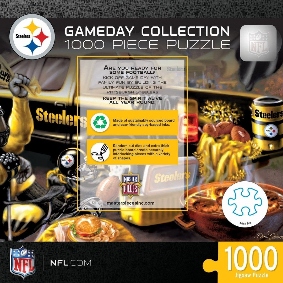 Pittsburgh Steelers - Gameday 1000 Piece Jigsaw Puzzle Image 3