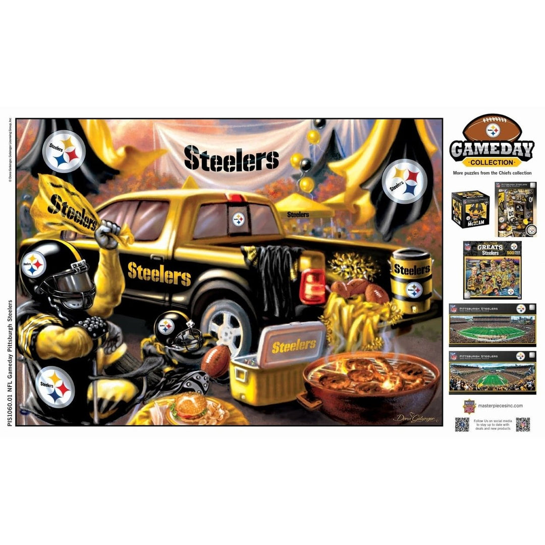 Pittsburgh Steelers - Gameday 1000 Piece Jigsaw Puzzle Image 4