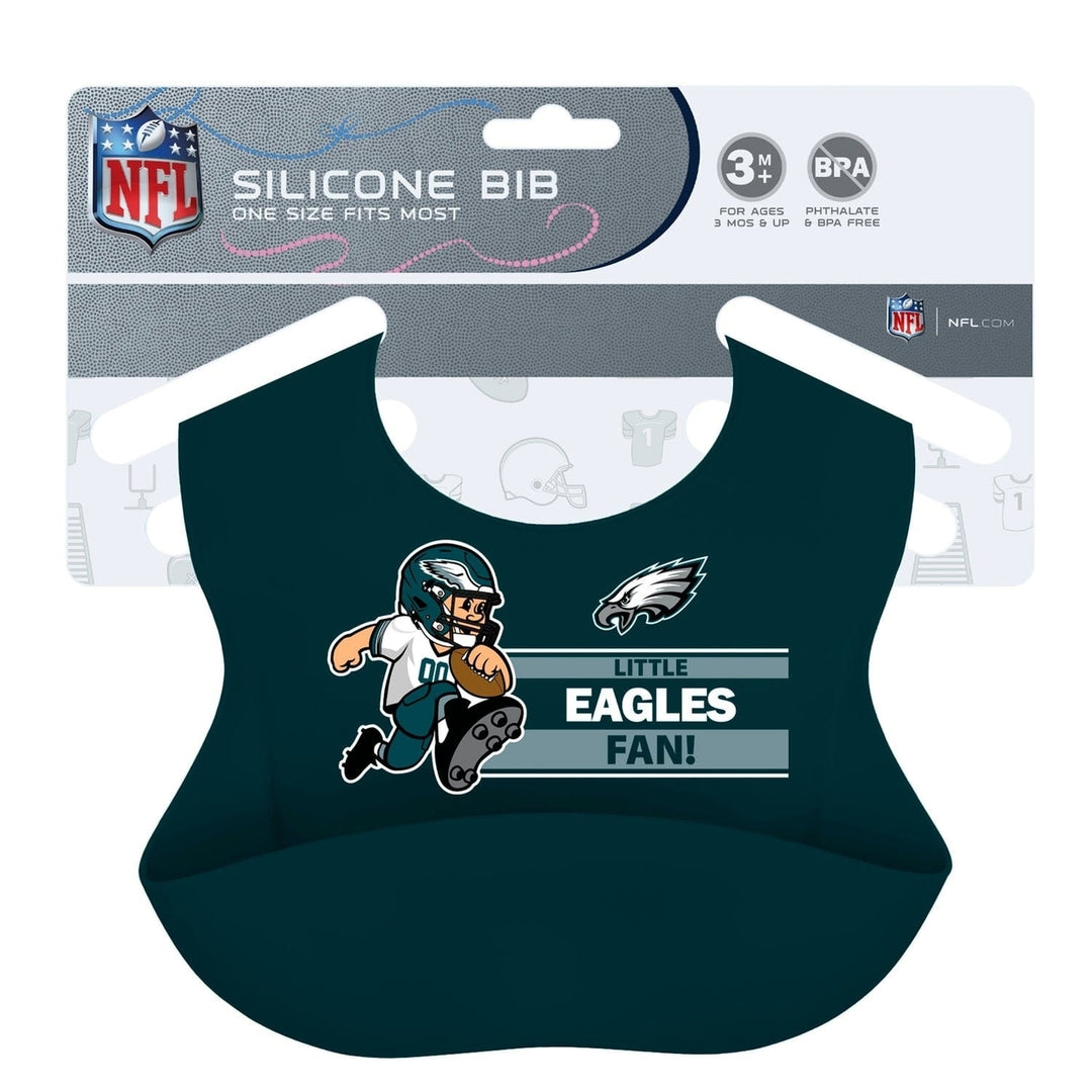 Philadelphia Eagles - NFL Silicone Bib Image 2