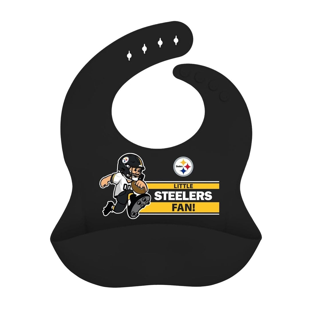 Pittsburgh Steelers - NFL Silicone Bib Image 1