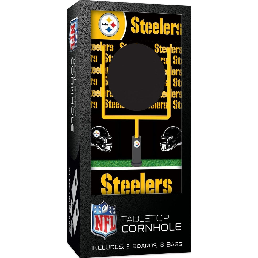 Pittsburgh Steelers - NFL Tabletop Cornhole Image 1