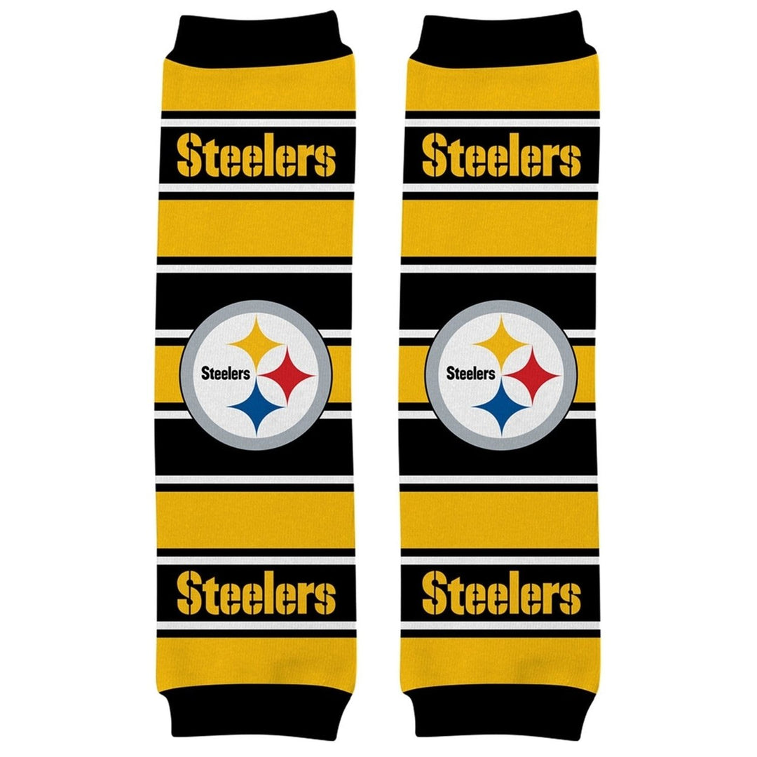 Pittsburgh Steelers Baby Leg Warmers Image 1