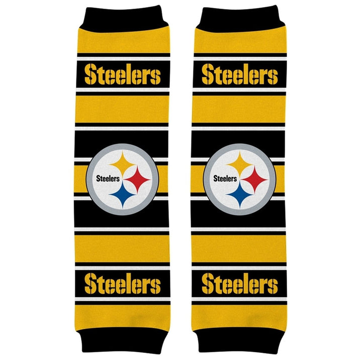 Pittsburgh Steelers Baby Leg Warmers Image 1