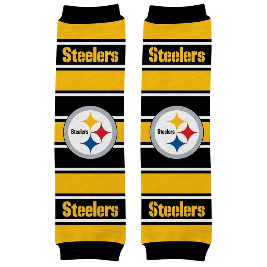 Pittsburgh Steelers Baby Leg Warmers Image 1