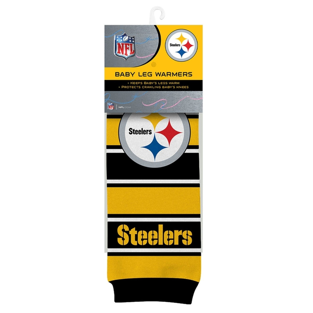 Pittsburgh Steelers Baby Leg Warmers Image 2