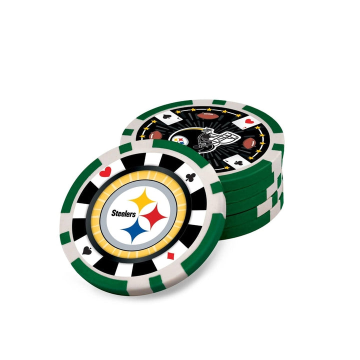 Pittsburgh Steelers 300 Piece Poker Set Image 4