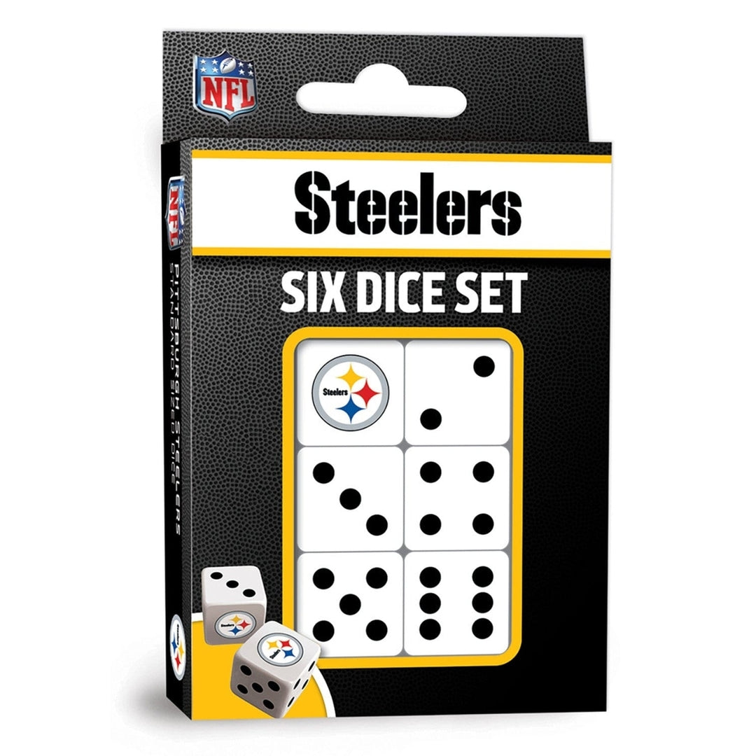 Pittsburgh Steelers Dice Set Image 1