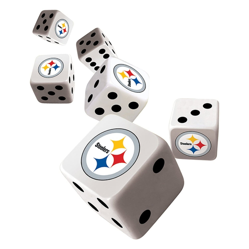 Pittsburgh Steelers Dice Set Image 2