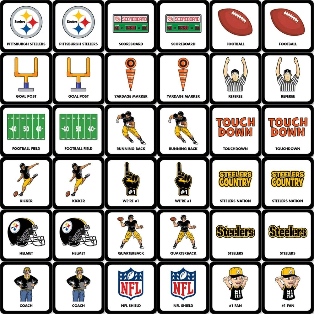 Pittsburgh Steelers Matching Game Image 2