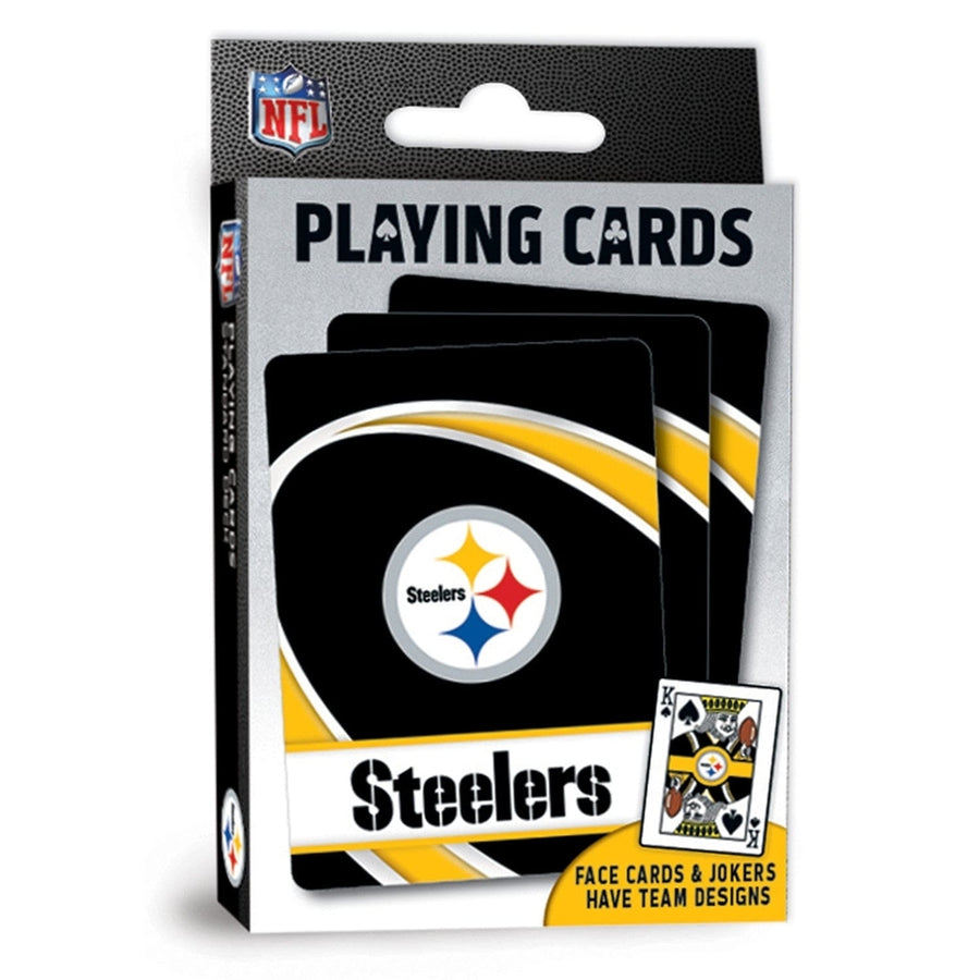 Pittsburgh Steelers Playing Cards - 54 Card Deck Image 1