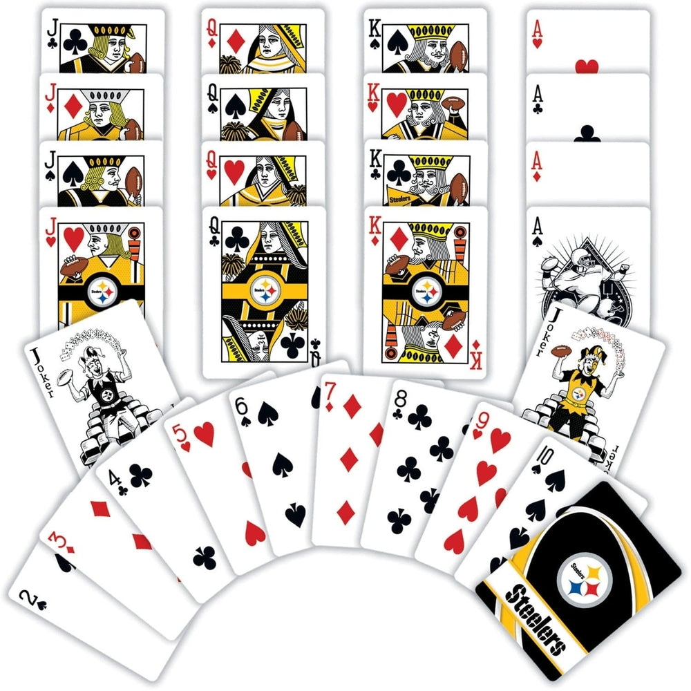 Pittsburgh Steelers Playing Cards - 54 Card Deck Image 2