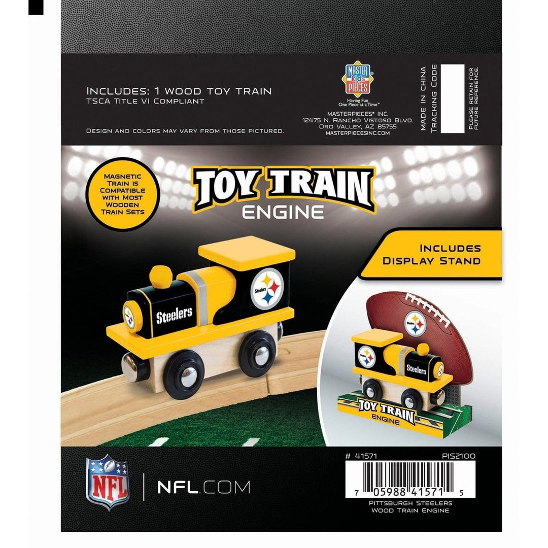 Pittsburgh Steelers Toy Train Engine Image 3