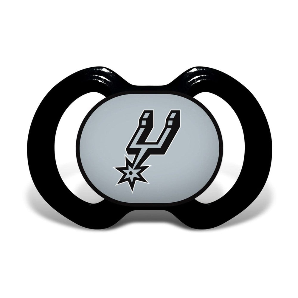 San Antonio Spurs 3-Piece Baby Gift Set Unisex BPA-Free Cotton and Silicone Image 2