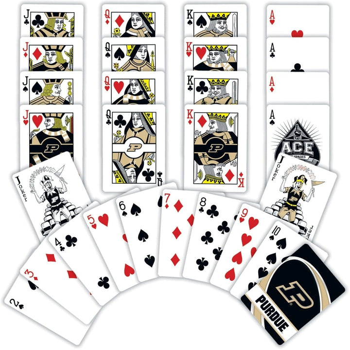 Purdue Boilermakers Playing Cards 54 Card Deck NCAA Team Poker Cards Image 2