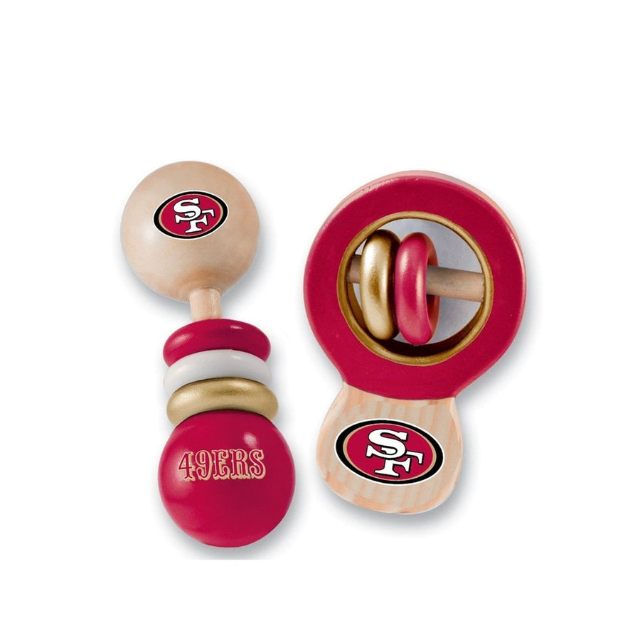 San Francisco 49ers - Baby Rattles 2-Pack Image 1