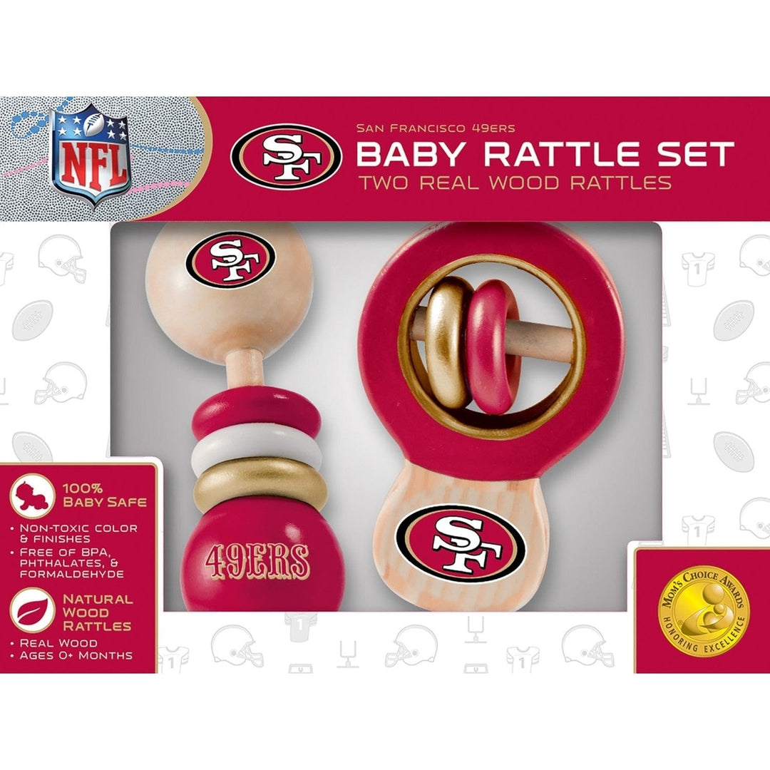 San Francisco 49ers - Baby Rattles 2-Pack Image 2