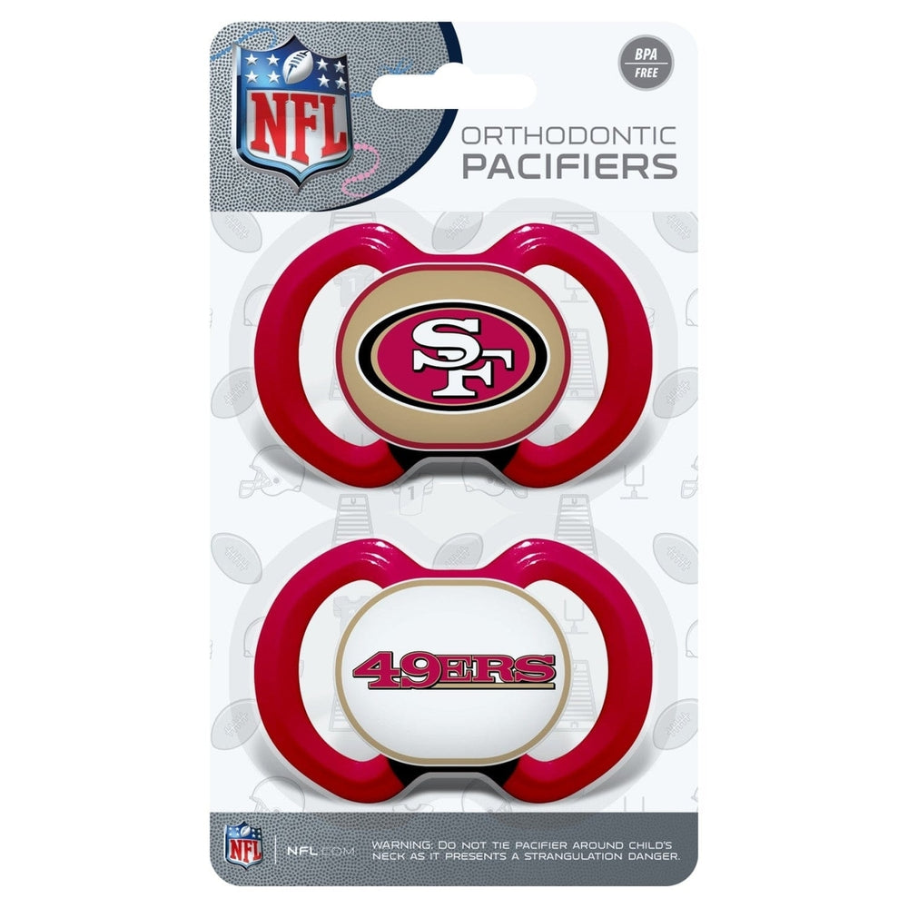 San Francisco 49ers - Pacifier 2-Pack Image 2