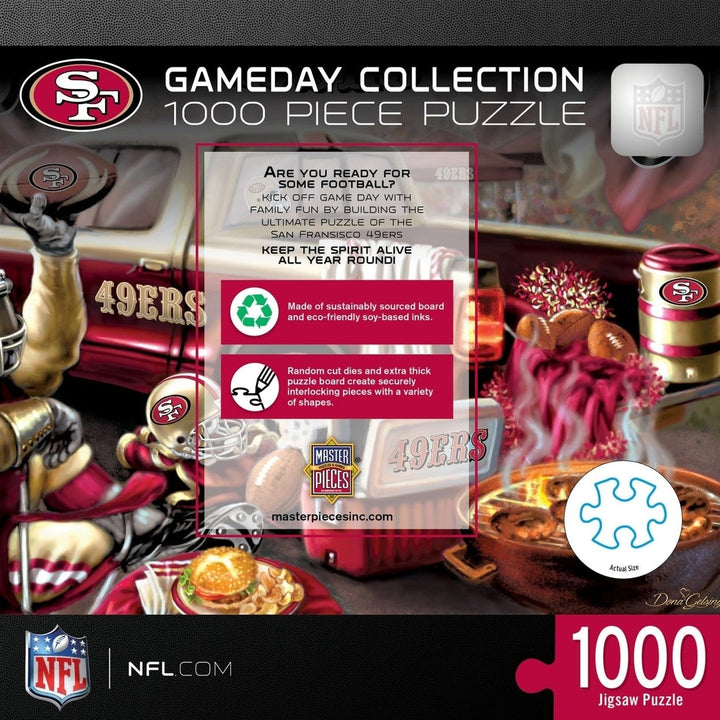 San Francisco 49ers - Gameday 1000 Piece Jigsaw Puzzle Image 3