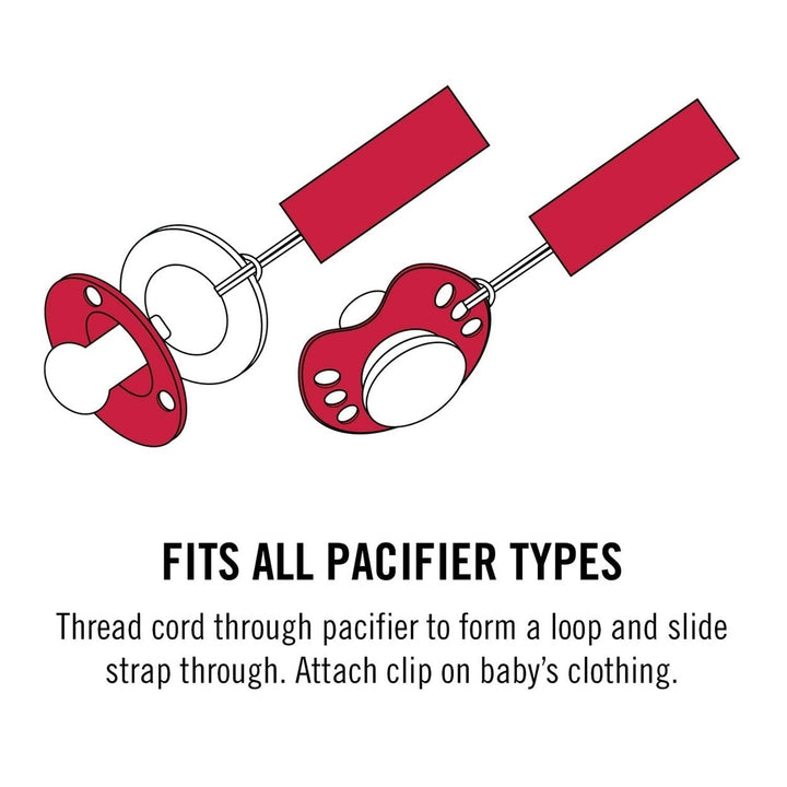 San Francisco 49ers - Pacifier Clip 2-Pack Image 4