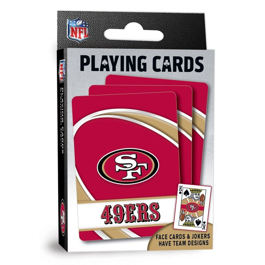 San Francisco 49ers Playing Cards - 54 Card Deck Image 1