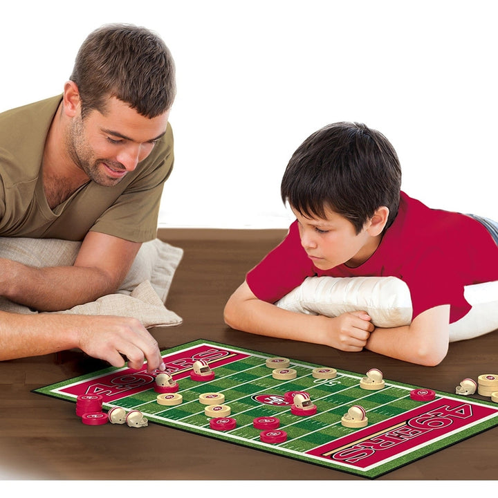 San Francisco 49ers Checkers Board Game Image 4