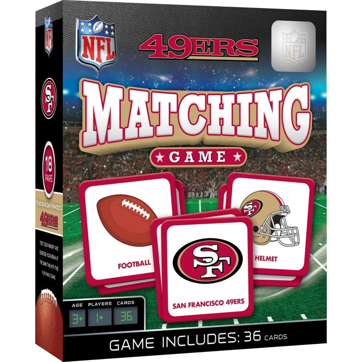 San Francisco 49ers Matching Game Image 1