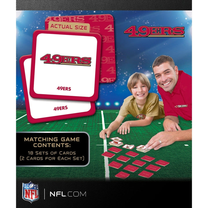 San Francisco 49ers Matching Game Image 3