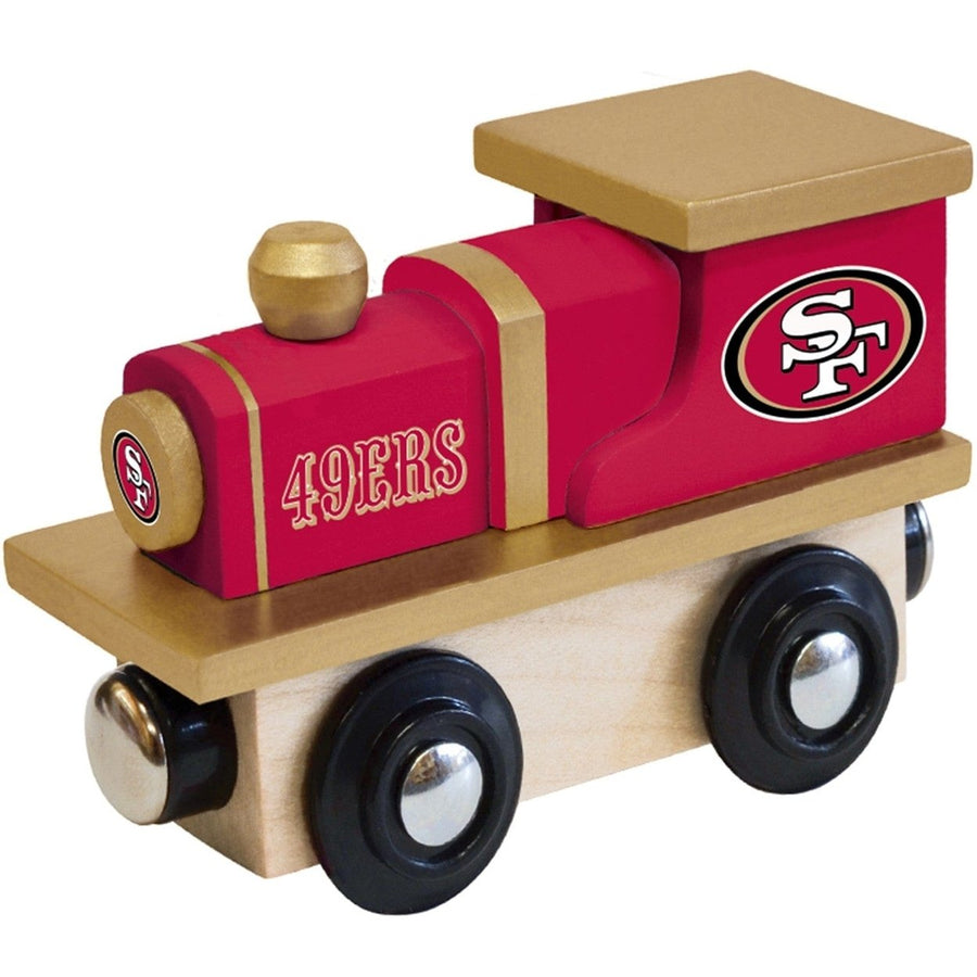 San Francisco 49ers Toy Train Engine Image 1