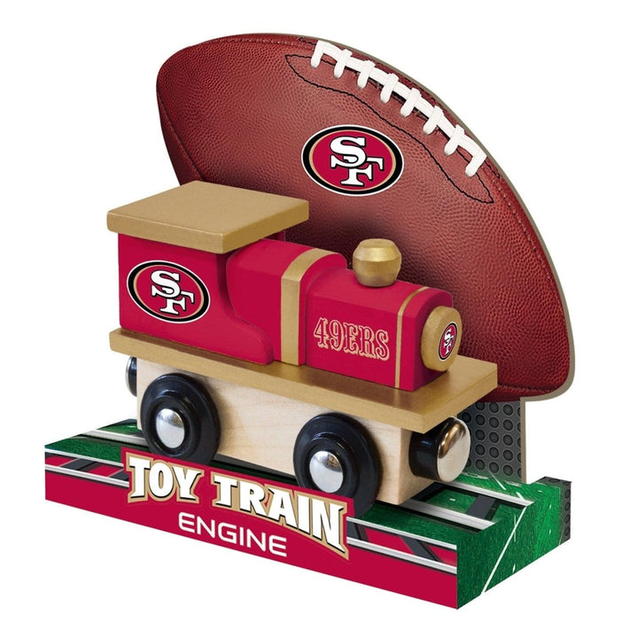 San Francisco 49ers Toy Train Engine Image 4