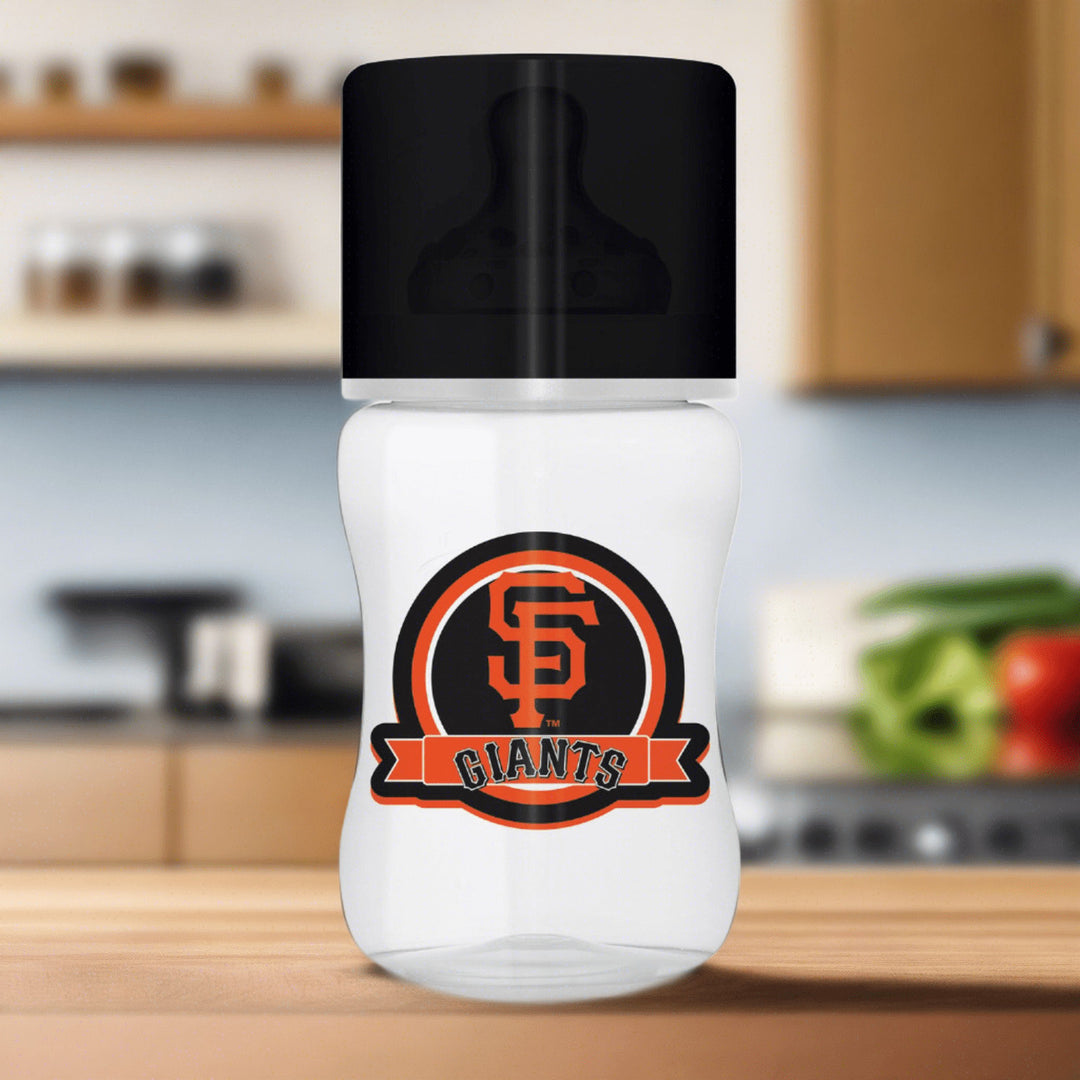 San Francisco Giants Baby Bottle 9oz BPA-free Silicone Nipple Dishwasher Safe Image 3