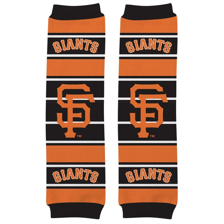 San Francisco Giants Baby Leg Warmers Cotton Blend Infant Toddler 9-35 lbs Image 1