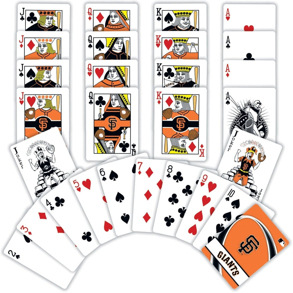 San Francisco Giants Playing Cards Officially Licensed 54 Card Deck MLB Image 2