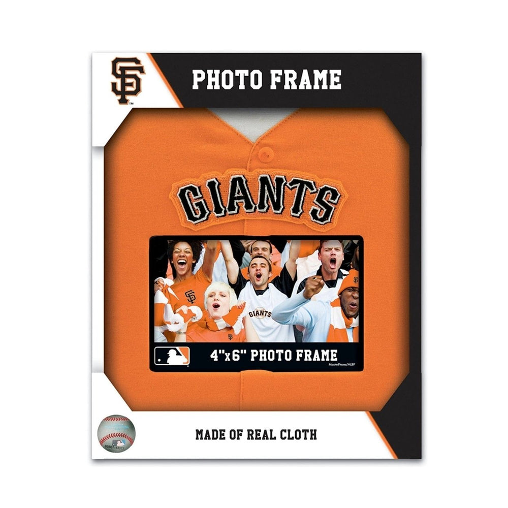 San Francisco Giants Uniformed Frame 4x6 Picture Easel Wall Hanger MLB Fans Image 2