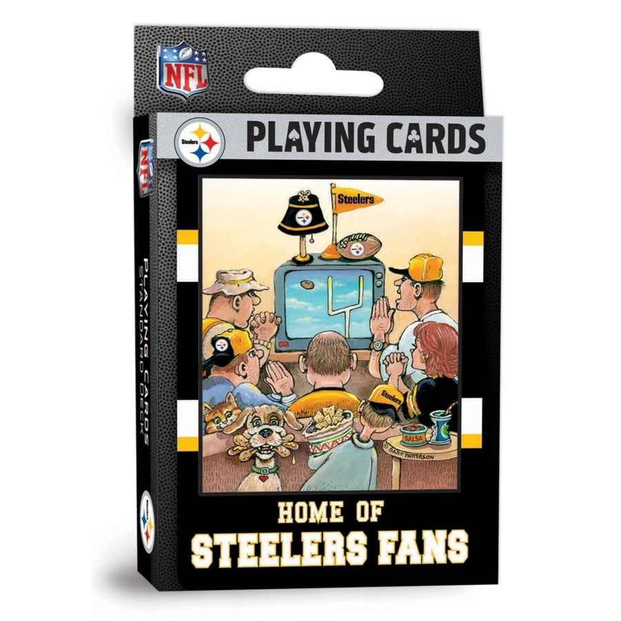 Pittsburgh Steelers Fan Deck Playing Cards - 54 Card Deck Image 1