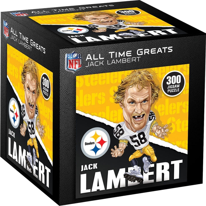 Pittsburgh Steelers All-Time Greats - Jack Lambert 300 Piece Jigsaw Puzzle Image 1