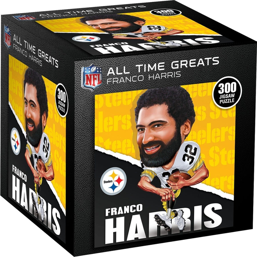 Pittsburgh Steelers All-Time Greats - Franco Harris 300 Piece Jigsaw Puzzle Image 1