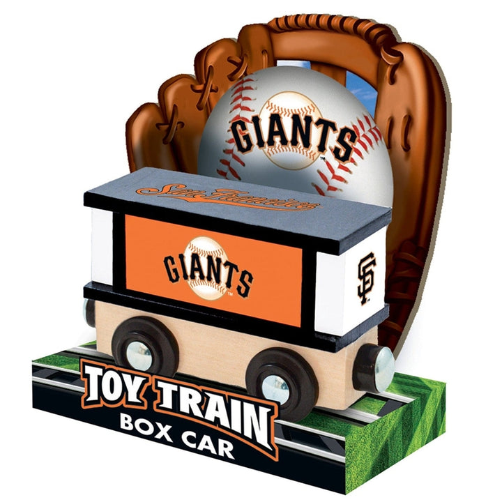 San Francisco Giants MLB Toy Train Box Car Image 3