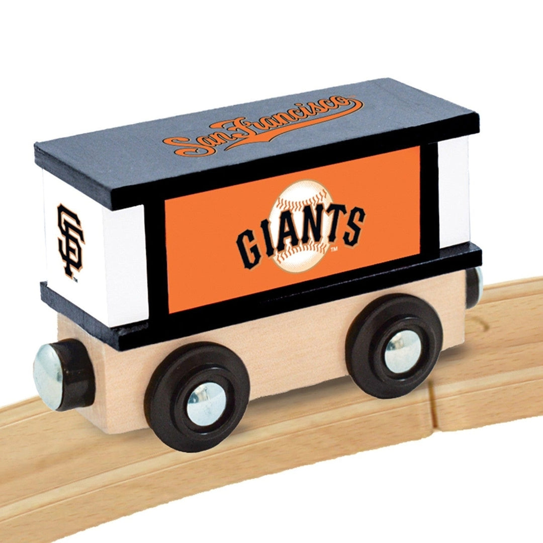 San Francisco Giants MLB Toy Train Box Car Image 4