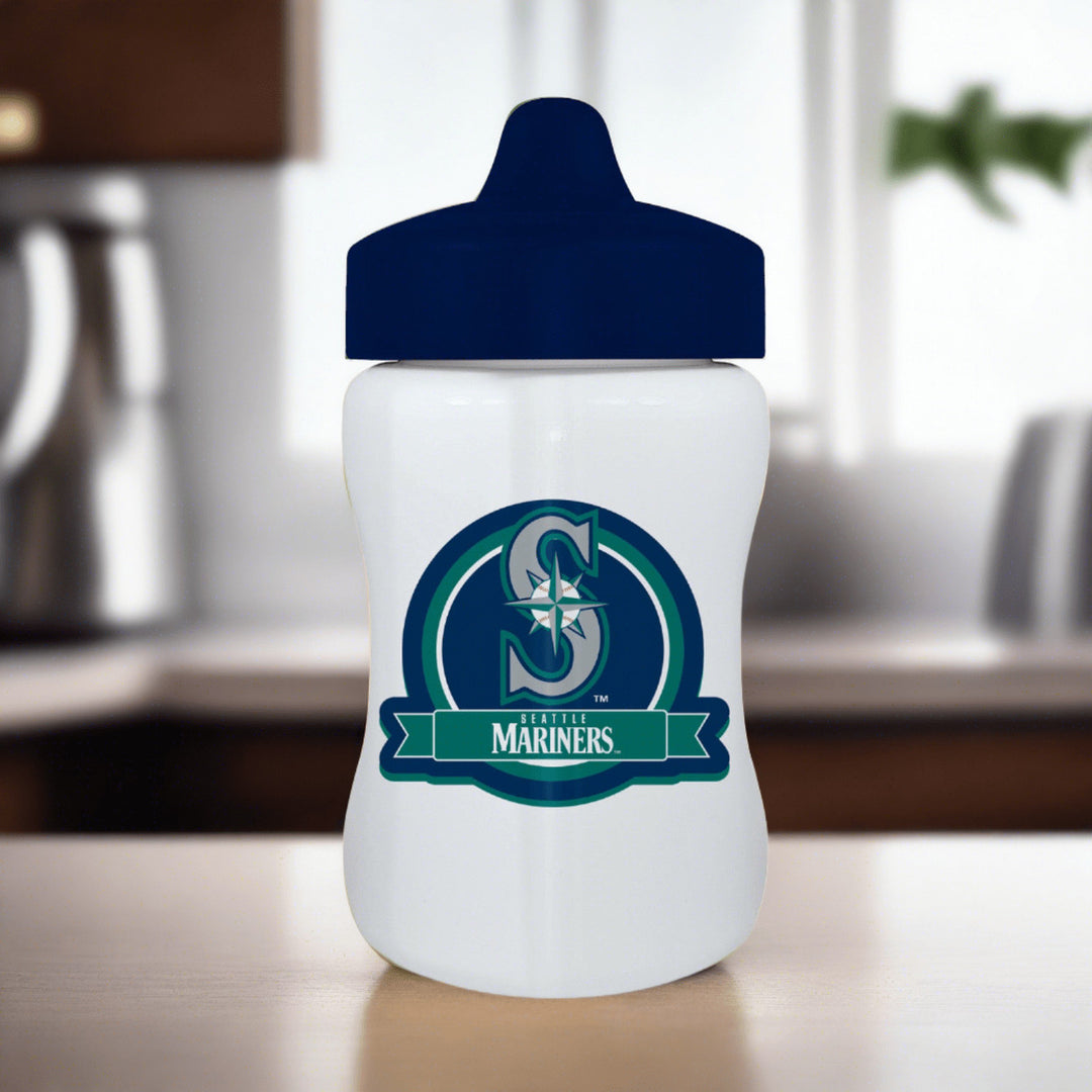 Seattle Mariners Sippy Cup Official MLB BPA Free Shatterproof 9 oz Toddler Cup Image 3