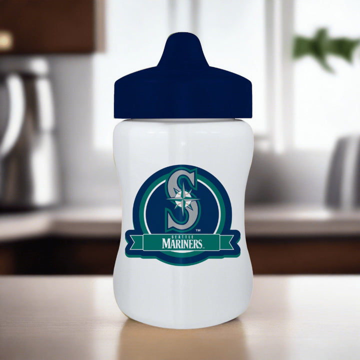 Seattle Mariners Sippy Cup Official MLB BPA Free Shatterproof 9 oz Toddler Cup Image 3