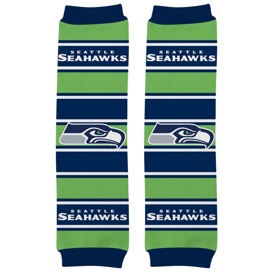 Seattle Seahawks Baby Leg Warmers Unisex Cotton Blend Infants Toddlers 9-35 lbs Image 1