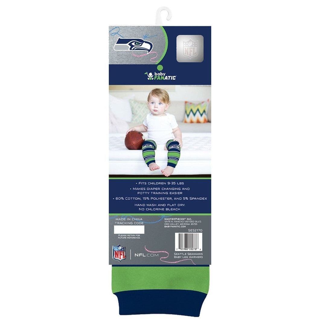 Seattle Seahawks Baby Leg Warmers Unisex Cotton Blend Infants Toddlers 9-35 lbs Image 3