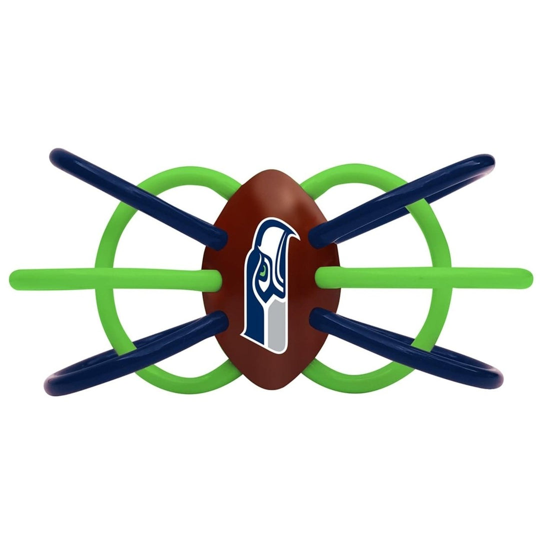 Seattle Seahawks Winkel Teether Rattle Image 1