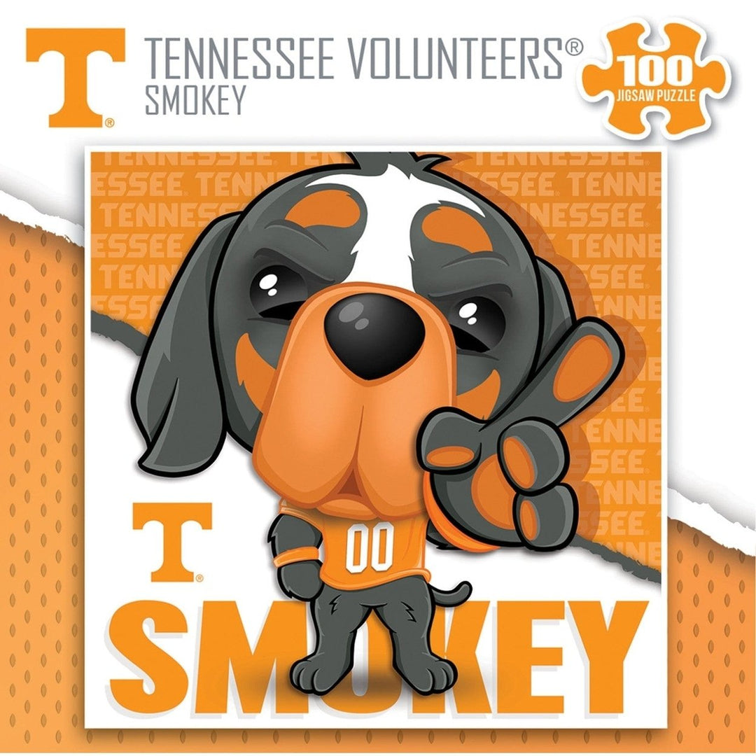 Smokey Tennessee Volunteers 100 Piece Jigsaw Puzzle 10 x 10 NCAA Mascot Puzzle Image 3