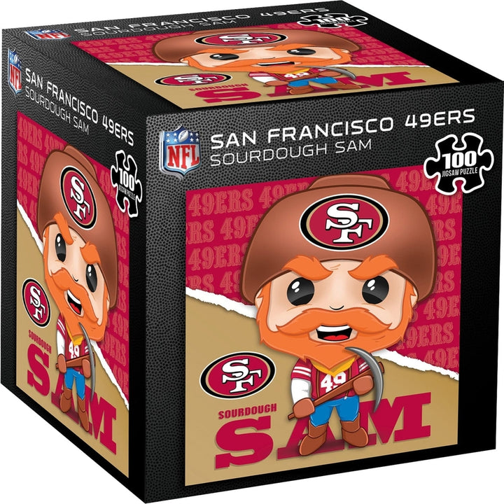 Sourdough Sam - San Francisco 49ers Mascot 100 Piece Jigsaw Puzzle Image 1