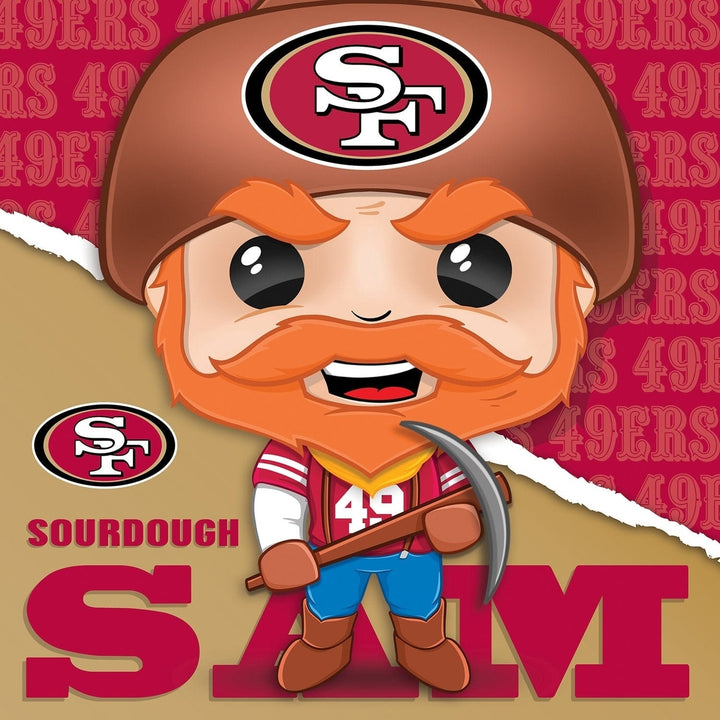 Sourdough Sam - San Francisco 49ers Mascot 100 Piece Jigsaw Puzzle Image 2