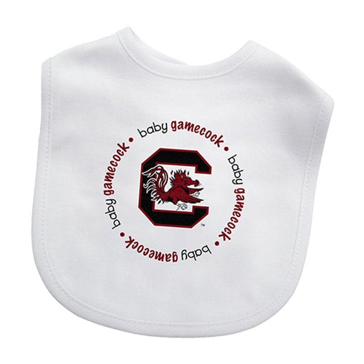 South Carolina Gamecocks BabyFanatic 3-Piece Gift Set Unisex BPA-Free Cotton Image 2