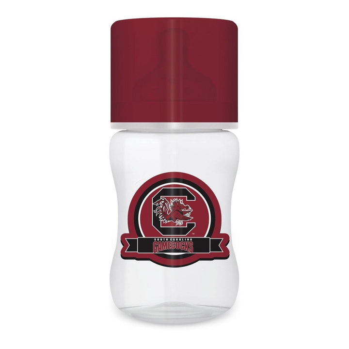 South Carolina Gamecocks Baby Bottle 9oz BPA-Free Infant Bottle Team Colors Image 1